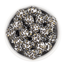 Leopard Printed Silicone Beads 15mm (Package of 10)