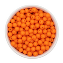 Orange Solid Beads 8mm (Package of Approx. 50 Beads)