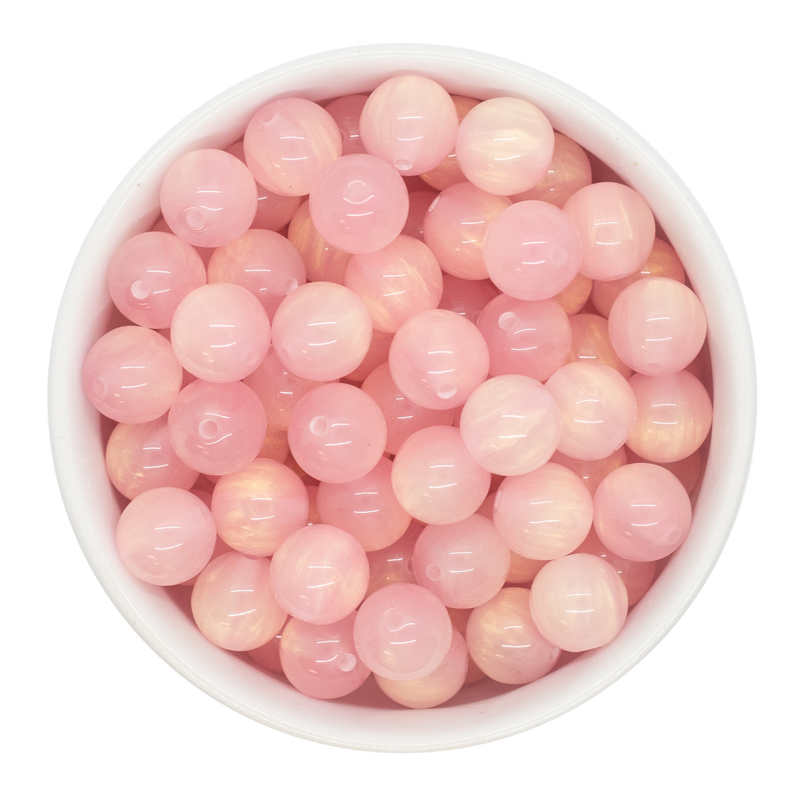 Light Pink Pearly Luster Beads 12mm (Package of 20)