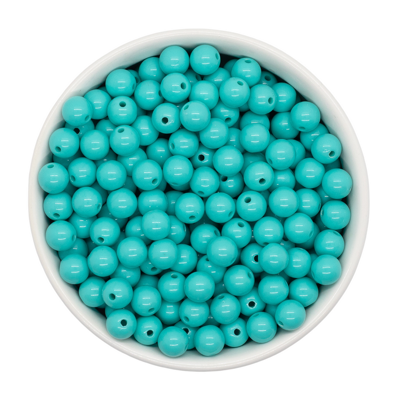 Robin Egg Solid Beads 8mm